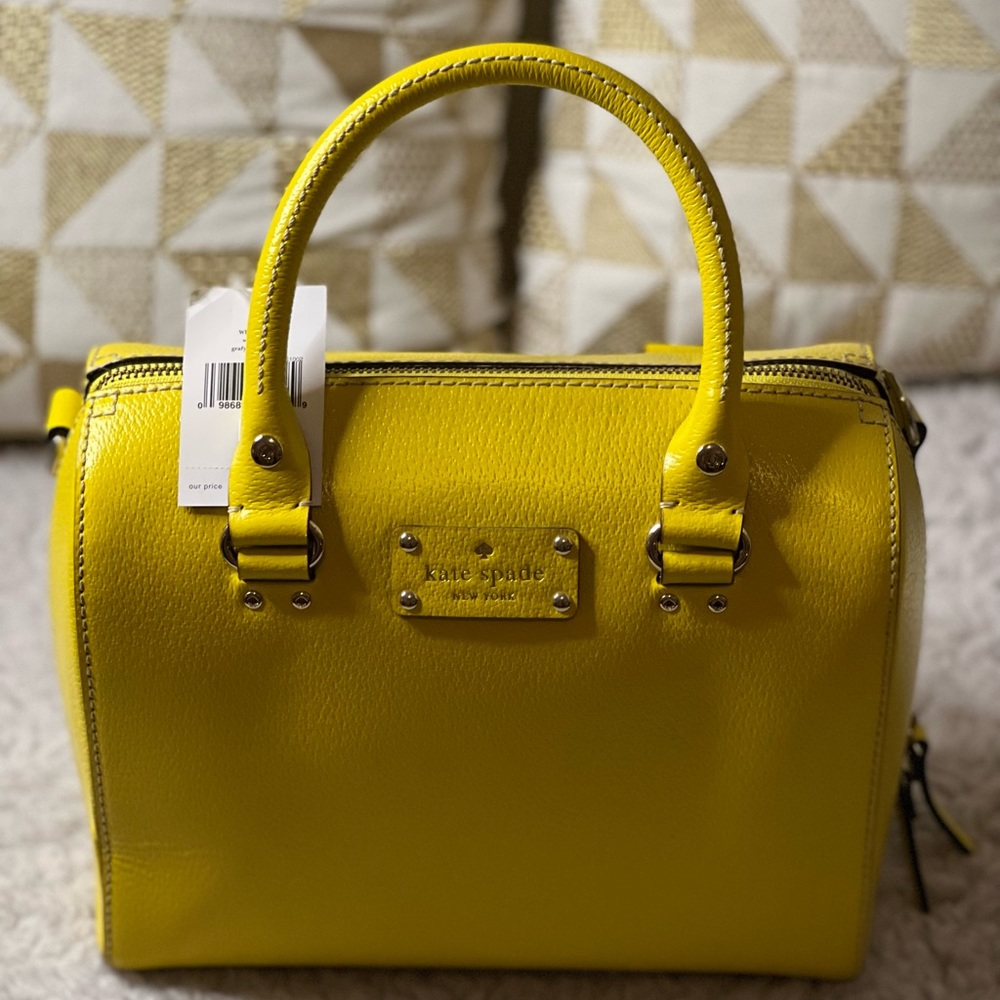 Brand New Yellow Kate Spade Purse